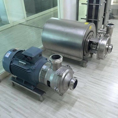 milk centrifugal pump 3T/H flow 18m height