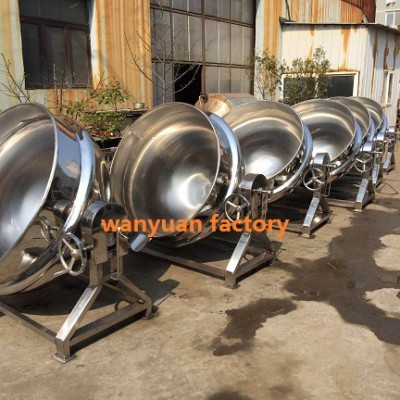 tiltable steam heating jacketed kettle