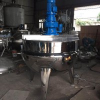 steam heating jacketed kettle