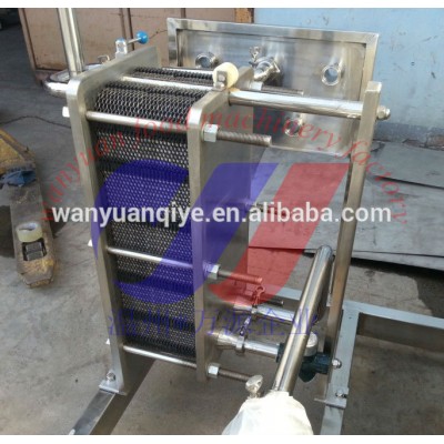 plate cooler used in milk pasteurization plate chiller