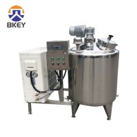 Stainless Steel Fresh Milk Cooling Tank Milk Chilling Machine for Cow Milk