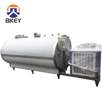 Stainless Steel Horizontal Type Milk Storage Tank for Fresh Milk Cooling Chilling